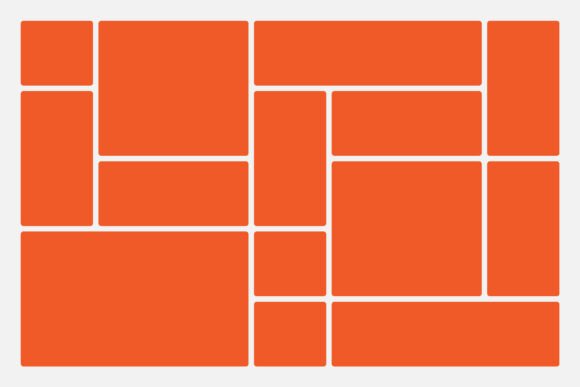 Bento Grid Layout Design Template: Merging Structure with Creativity