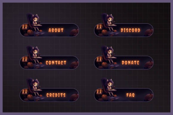 Enhancing Your Twitch Presence with Cute Halloween Witch Twitch Panels