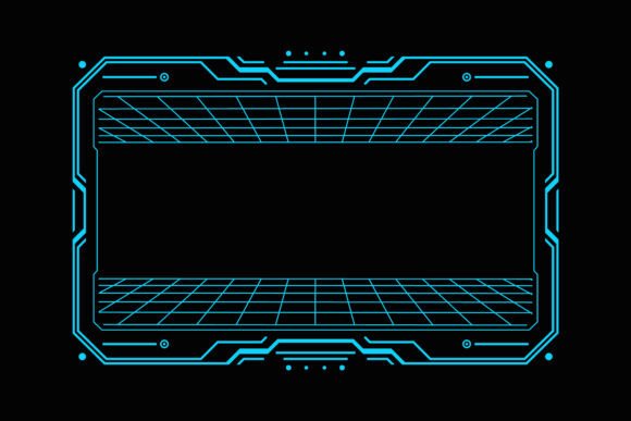 Futuristic Sci-Fi HUD Technology Interface: Practical Uses for Designers and Creators