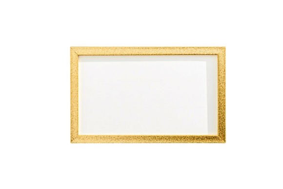 Gold Picture Frame PNG: A High-Quality Design Asset for Creative Projects