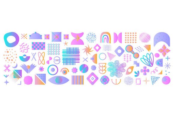 Gradient Brutalist and Memphis Design: Bold Y2K Style Meets Retro Futurism