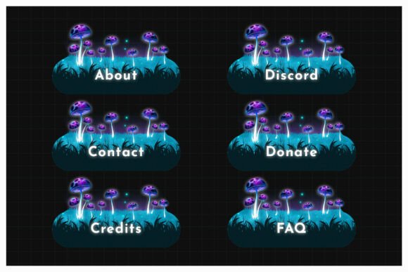 Magic Mushroom Forest Twitch Panels – Bring a Touch of Magic to Your Twitch Channel